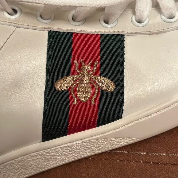 GUCCI Ace Embroidered Bee ๐ Womens Sneakers - Picture 6 of 7